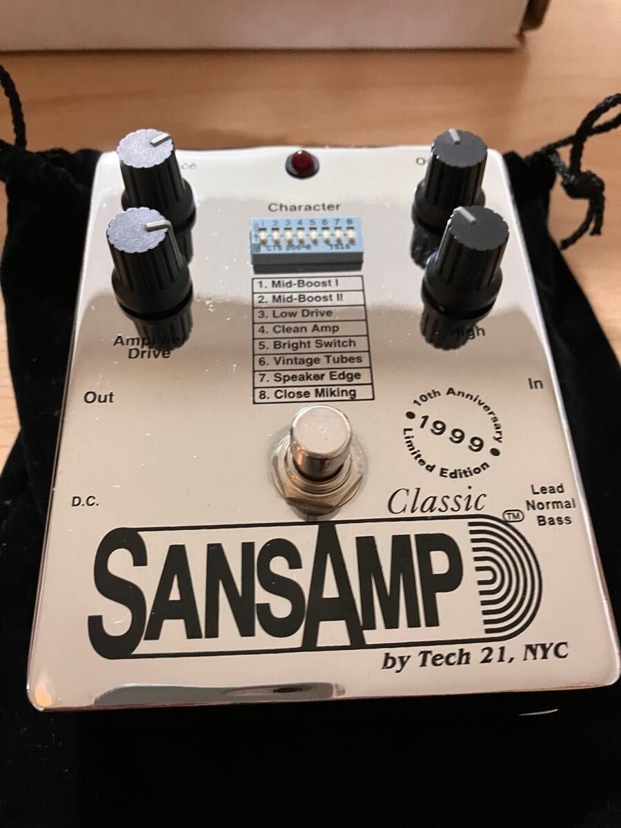 TECH21 SANSAMP Classic 10th Anniversary Limited Edition 1999