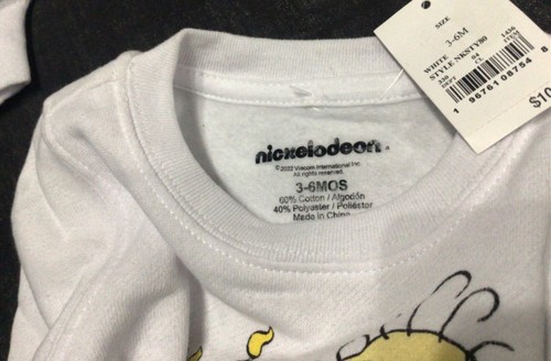 New Nickelodeon Rugrats Hanukkah White Long Sleeve Sweatshirt Menorah 3 Sizes - Picture 8 of 8