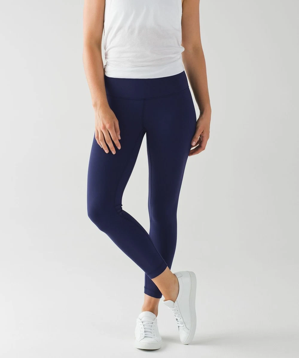 Lululemon Align Pant II 25 size 12 Deep Indigo NWT Navy Blue Gym Yoga  Legging