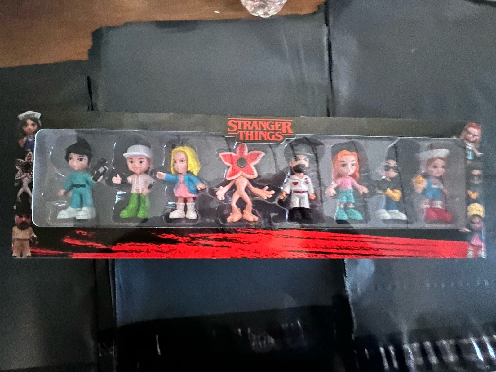 8pcs Stranger Things Vinyl Figure Base Fans Kids Collect Action Figures Gift