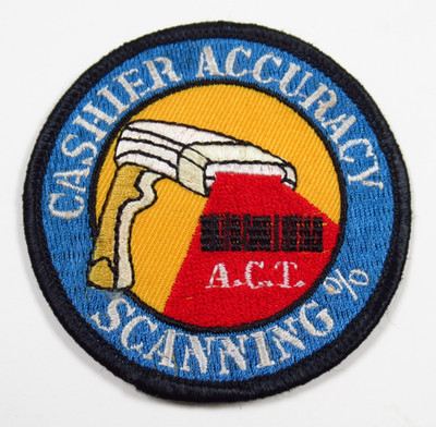Home Depot Cashier Accuracy Patch Vintage Employee Training A.C.T. Iron On