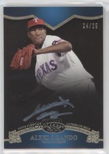 2012 Topps Tier One On the Rise Silver Ink 24/10 Alexi Ogando #OR-AO Auto 2u5