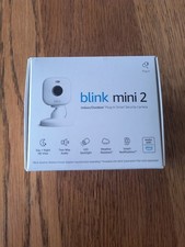 Blink Mini 2 Wired Indoor/Outdoor Smart Security Camera with 1080p HD White
