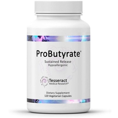 Gut Health Supplement ProButyrate 600mg 120 Capsules Butyric Acid Tesseract