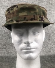US Military Issue OCP Camouflage Army Patrol Cap Hat Size 7-3/4 SEKRI