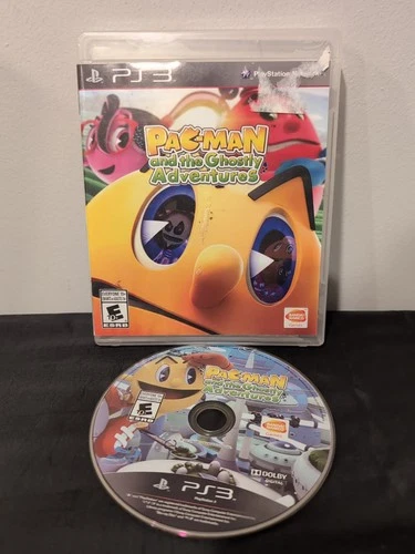 Pac-Man and the Ghostly Adventures (Sony PlayStation 3, 2013) - DISC + CASE