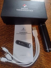 3-in-1 Charging Cable Power Bank by Medic Therapeutics NEW