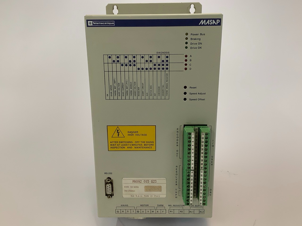 MNXA2015Q23  -  SCHNEIDER ELECTRIC -  MNXA2015Q23    Variateur     RECONDITIONNÉ