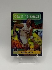 2002 Topps Coast To Coast Vince Carter CC6 – Toronto Raptors Legend!