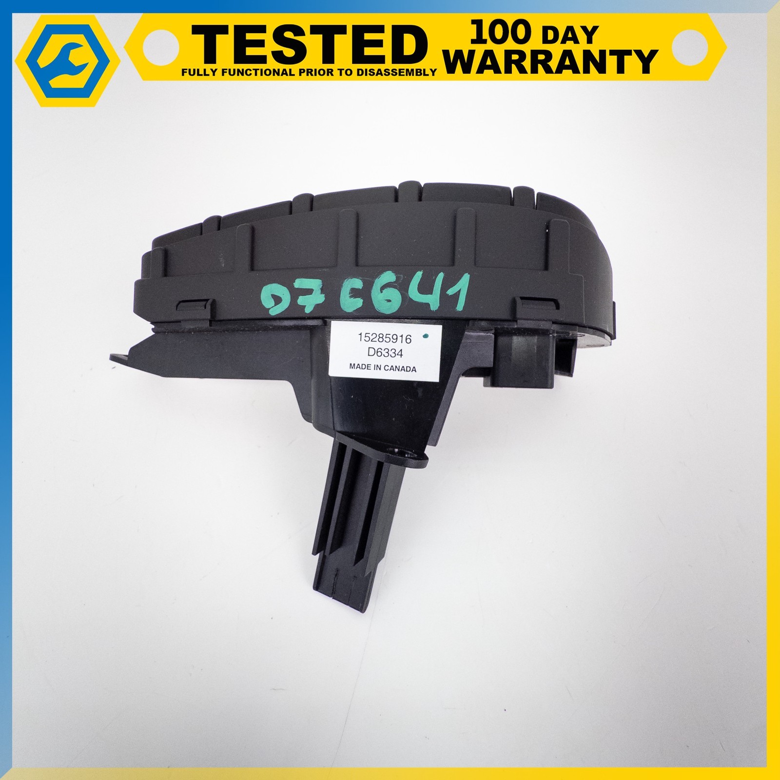 05-13 CHEVROLET CORVETTE C6 FRONT RIGHT DRIVER INFORMATION CENTER SWITCH OEM