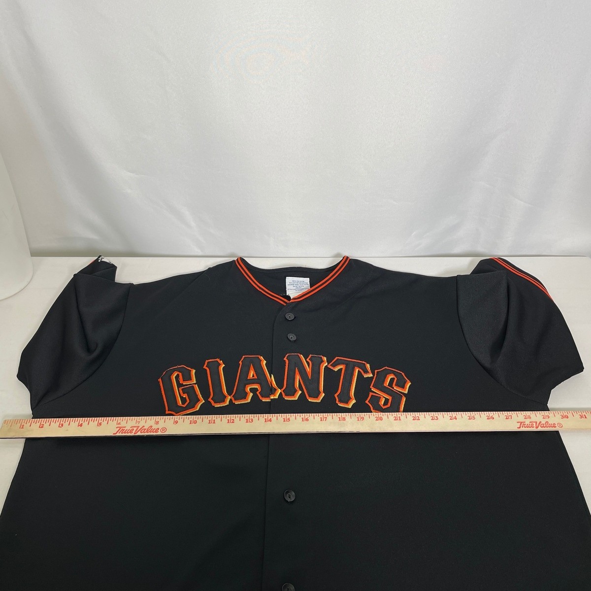 VTG Barry Bonds #25 San Francisco Giants MLB Majestic Black Jersey