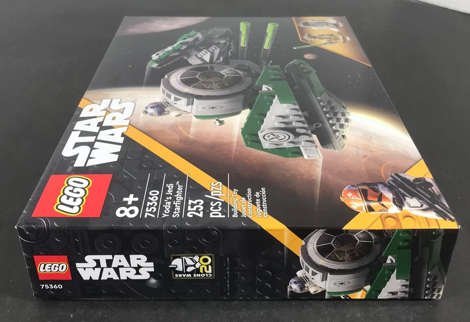 LEGO Star Wars YODA'S JEDI STARFIGHTER 75360 R2-D2 Clone Wars SEALED New - Image 3 of 4