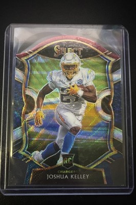 2020 Panini Select - Concourse Joshua Kelley #79 Tri-Color Prizm Die-Cut (RC)