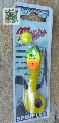 NEW Mepps Lure Aglia Spinflex Tiger Trout Perch Pike Spinner No2