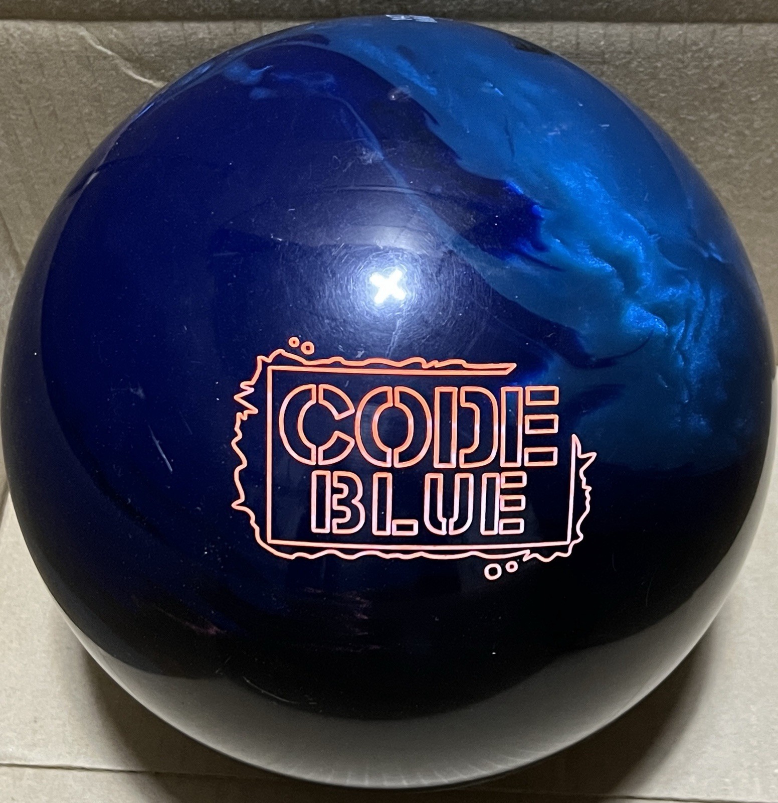 Storm Code Blue 15 lb Overseas Bowling ball New in Original 