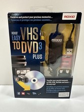 Roxio Easy VHS to DVD 3 Plus Converter USB Video Capture NEW Model 251000