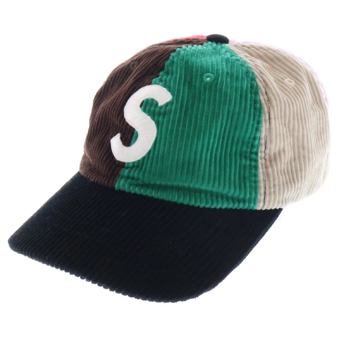 Casquette 6 panneaux logo velours côtelé SUPREME 24AW multi occasion 7677125858e4bf5a6ba0b5a6