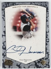 1997 Upper Deck SP Top Prospects Chad Hermansen Rookie RC Autograph #CH Pirates