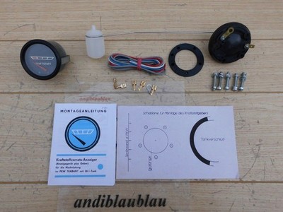 Trabant 500 - 601  Einbausatz Tankanzeige 12 Volt  komplett  DDR