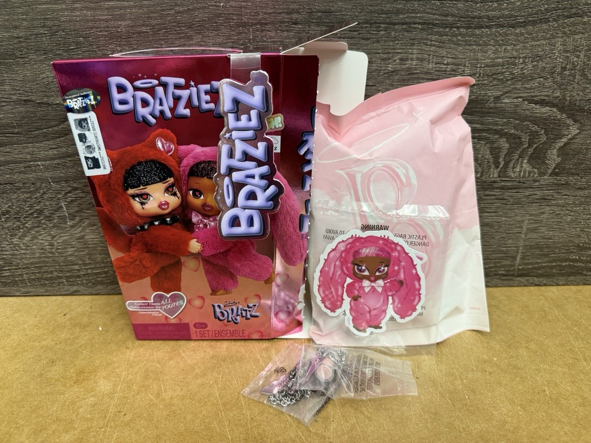 Bratz Bratziez Sweetheartz Seriez Plush Sasha Keychain Rare