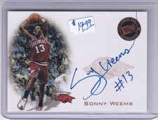 2008 Press Pass Auto Sonny Weems Arkansas #PPS-SW