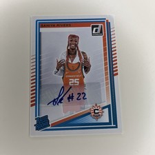 2025 Donruss WNBA Saniya Rivers Rated Rookie Auto #92 - Connecticut Suns