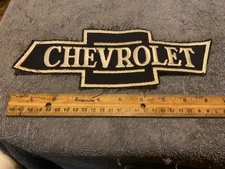 Large Chevrolet Bow Tie Sew On Patch 10 inch