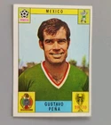 PANINI MEXICO 70 WORLD CUP CARD ,ORIGNAL RED/BLACK BACK,MEXICO