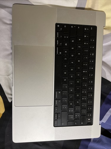 Apple Macbook Pro 16” 2021 A2485 3651 Tastiera Scocca Chassis Azerty FR Silver A - Photo 1/4