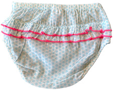 CARTER'S BABY Ruffle Back Floral Daisy Print Cotton Diaper Cover Bloomer 18M