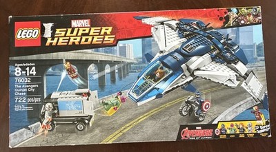LEGO Marvel: The Avengers Quinjet City Chase 76032 NEW / Sealed! (K)