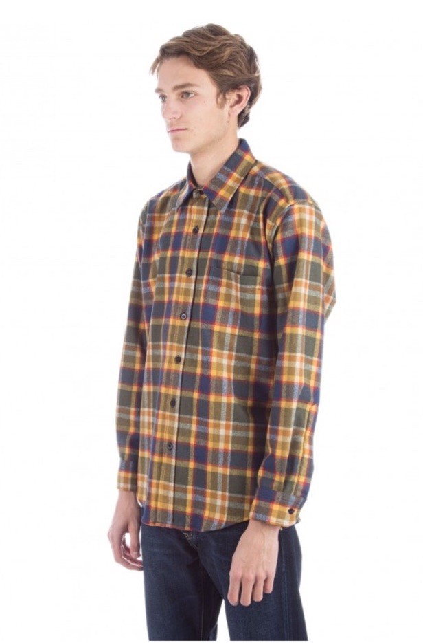 Men’s Large Pendleton Lodge Button Down Shirt Par… - image 6