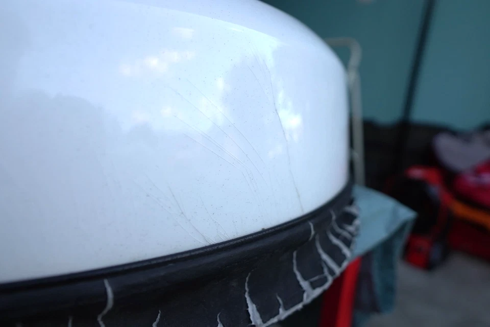 2006-2012 OEM Toyota RAV4 Spare Tire Cover Hard Cover Shell - Image 4 of 4