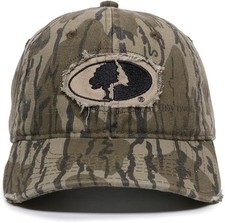 Mossy Oak Tree-in-Oval Original Bottomland Camuflaje Papá Sombrero Bajo Perfil, Algodón