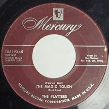 The Platters The Magic Touch / Winner Take All 7" 45 RPM Mercury Record 70819X45