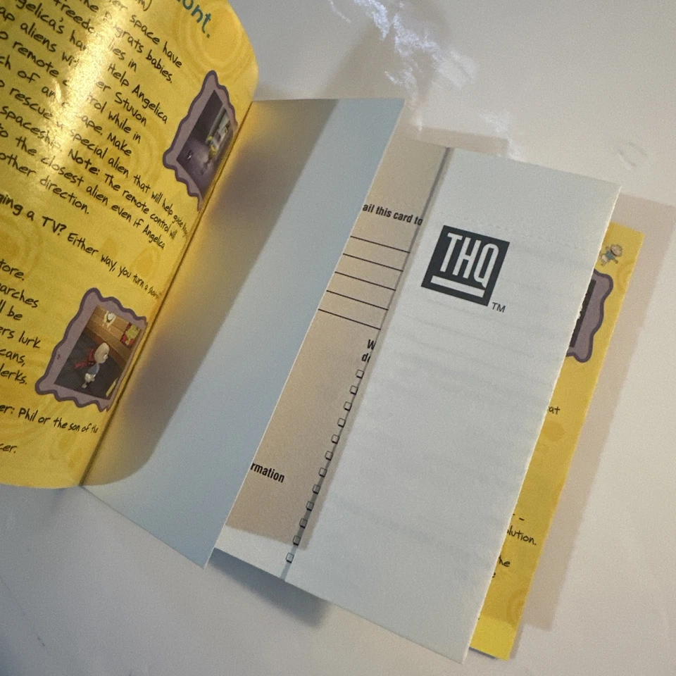 Rugrats: Search for Reptar (Sony PlayStation 1, PS1, 1998) Complete CIB - Tested - Image 4 of 4