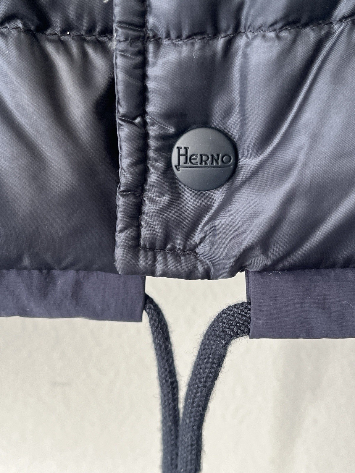 Herno Down Puffer Jacket Snap Button Men’s Size 5… - image 4