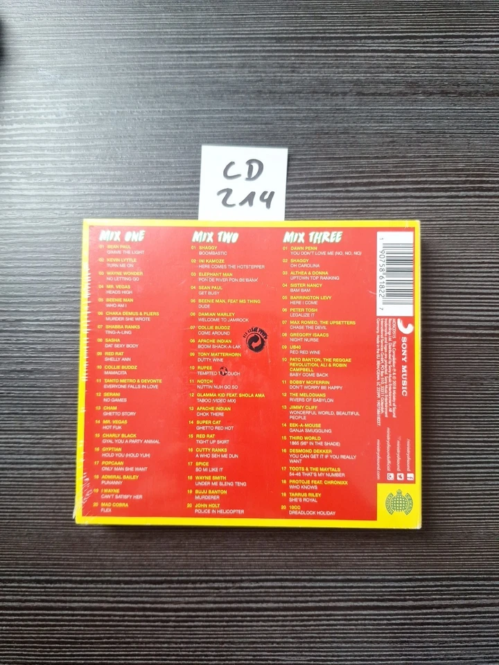 THROWBACK REGGAE DANCE HELL MINISTRY OF SOUND COMPILATION 60 TRACKS AUDIO 3 CD - Bild 2 von 2