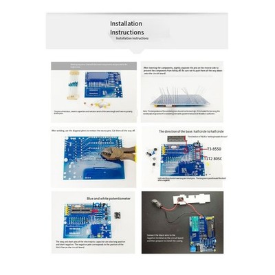 For Circuit Analysis DIY Soldering Kit Automatic Detection Of Transistors