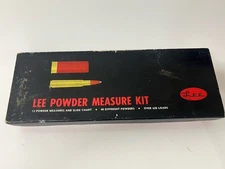 VTG Lee Powder Measure Kit With 13 Powder Measures and Slide Chart Complete Kit