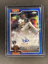 Carson Chrome 2026 Blue Refractor /150 Auto