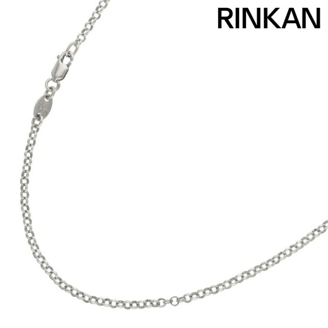 CHROME HEARTS Collana Cuori Cromati R18 Rotolo Catena 18 Pollici Argento Collana Uomo Usata ab63e76a