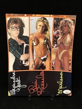 Terri Runnels Marlena Alexandra York Triple Signed 8x10 Photo JSA COA WWE WCW