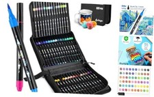 60 Colors Acrylic Paint Markers - Dual Tip Acrylic - Eggs Plastic