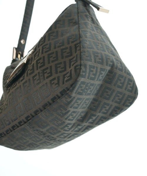 FENDI Zucchini Pattern Handbag 8BR004 Brown Black Women From Japan thumbnail 14