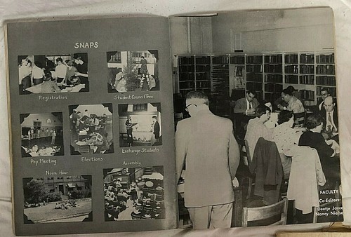 1956 Wisconsin High Yearbook Madison, WI Baby Badger (UW-Ed Dept School) - Picture 5 of 5