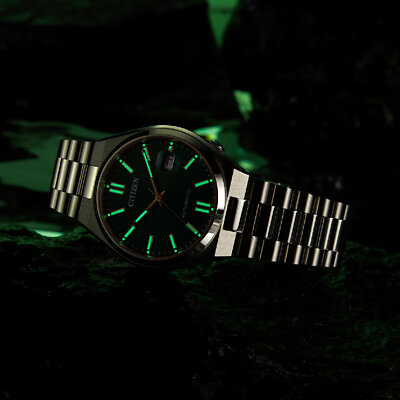 Citizen NJ0150-81X Tsuyosa Automatic Green Dial Stainless