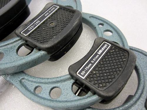Mitutoyo 0mm - 150mm 6pc Micrometer Set 103-913 OMST-150 Made in Japan - Picture 14 of 21