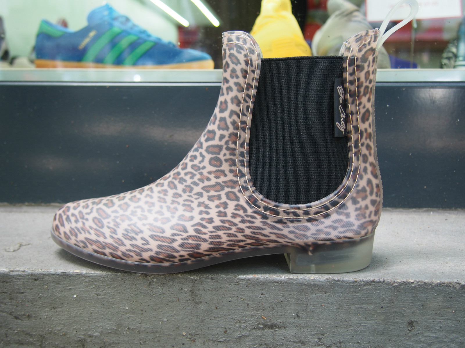 Be Only Gummistiefel Leopard matt marron Damen Stiefeletten NEU Regen Schuhe Be Only Gummistiefel Leopard matt marron Damen Stiefeletten NEU Regen Schuhe