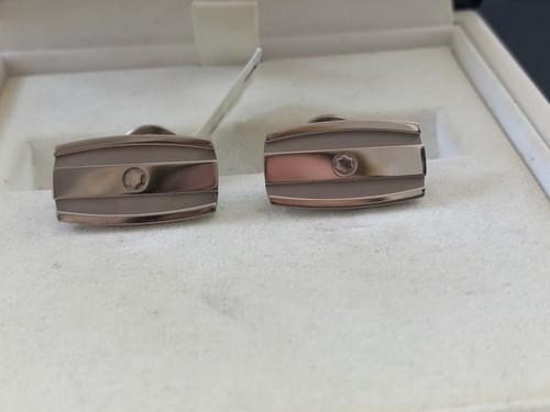 Montblanc: Gemelli, Oro Bianco - Cuff Links, White Gold 105865 - Imagen 4 de 6